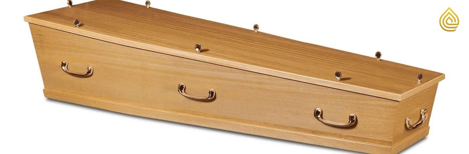 Poplar Eco Coffin long handle