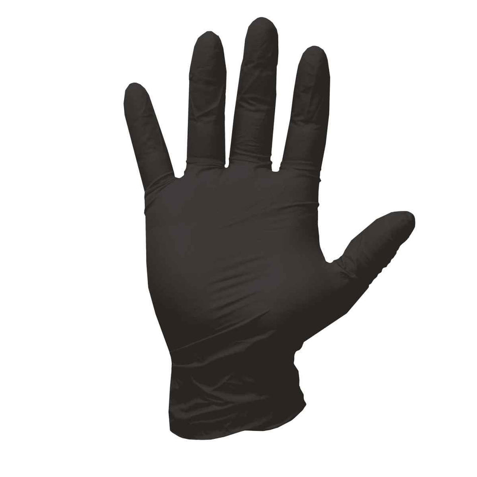 Zwarte nitril handschoenen S S / 100 stuks