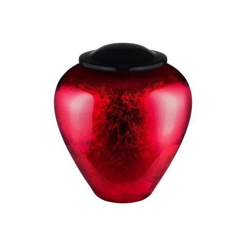 Red serenity urn Red