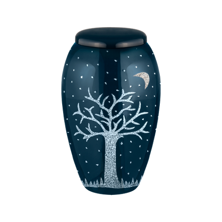 Eggshell Dry Tree - Blue Blue