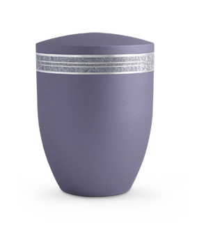 Bio-Urne Edition Krypta Lavendel · grobe Struktur