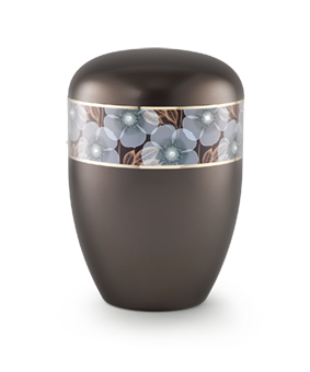 Bio urn Crystal Hocolat · Gouden voeringen · Kristal